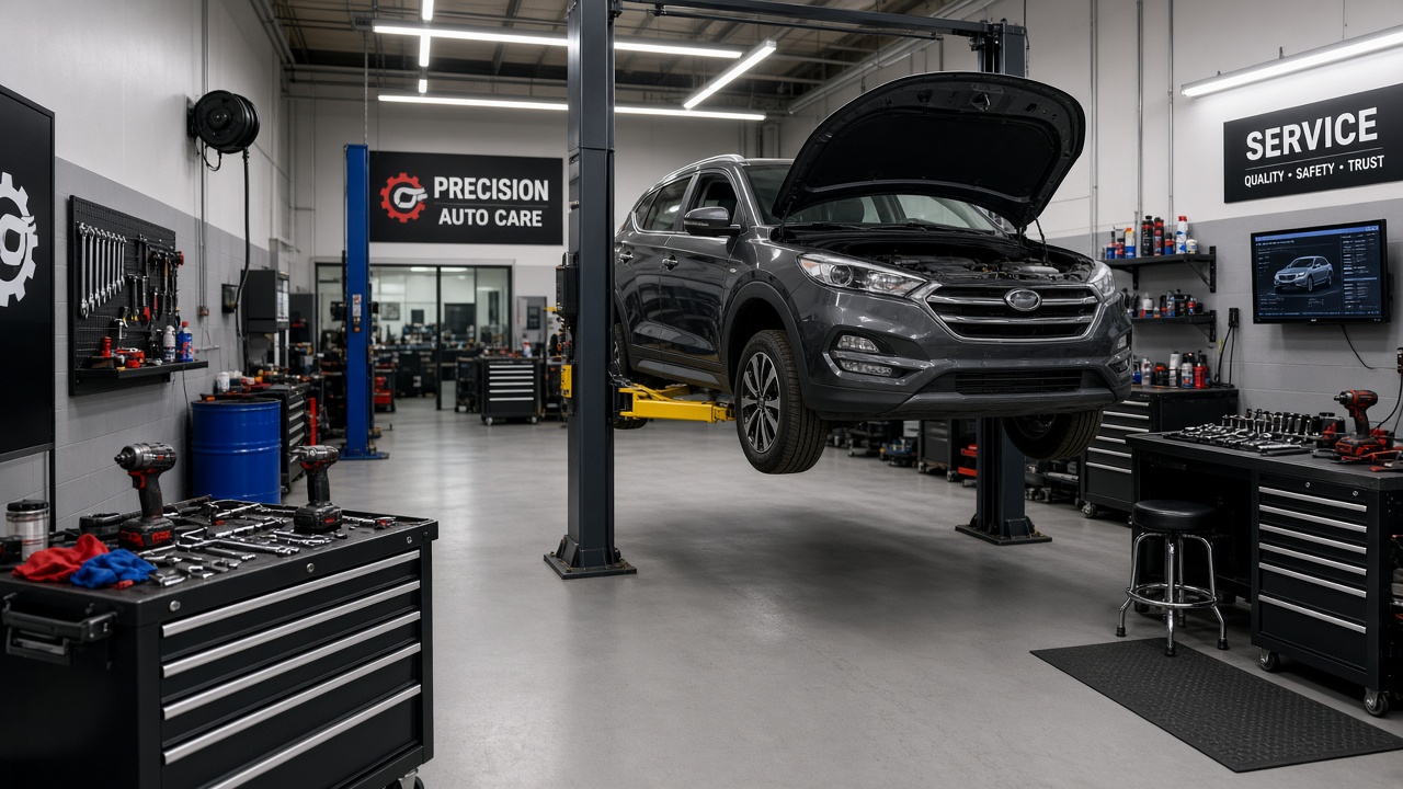 Vehicle service workshop